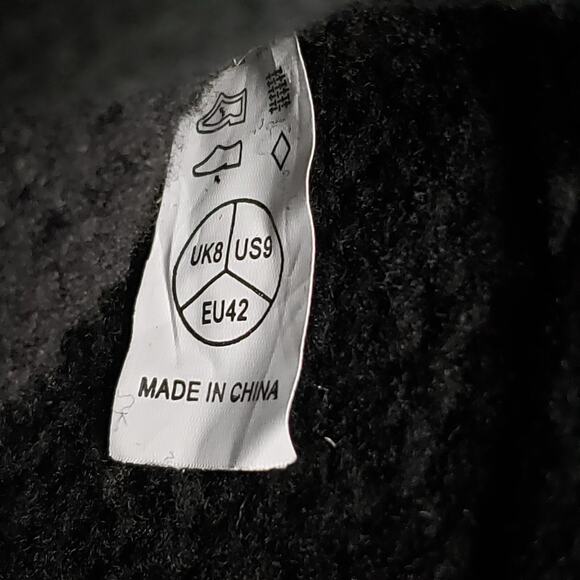 POLAR Winter Snow Boots Men 9 Black Waterproof Duck Nylon Tall Outdoor Rugged - Picture 9 of 11